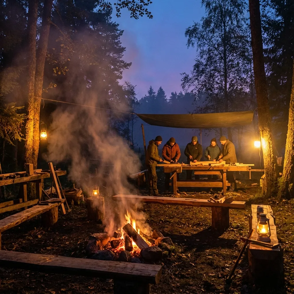 Outdoor Workshop Atmosphere